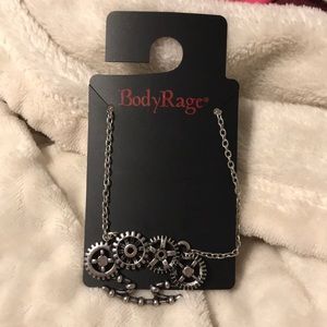 Body Rage Steampunk Knuckle Necklace RESERVED FOR BIGBEARBOUTIQUE